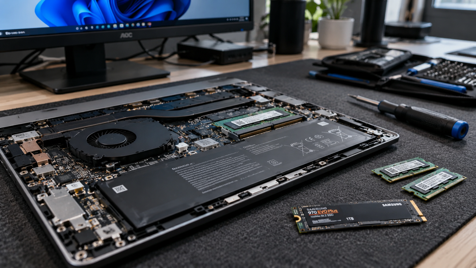 IT-Service und Hardware-Aufrüstung